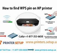 Image result for Where Is My Printers WPS Number Located On Prin