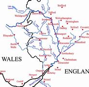 Image result for Severn River England Map