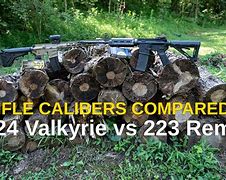 Image result for 224 Valkyrie vs .223