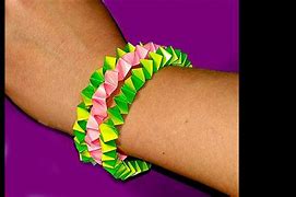 Image result for How to Make a Paper Clip Bracelet