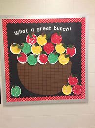 Image result for Preschool Apple Bulletin Board Ideas