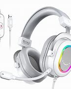 Image result for Black and White Gaming Boy Headphones