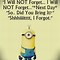 Image result for Forgot My Phone Minion