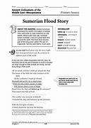 Image result for Sumerian Flood Story