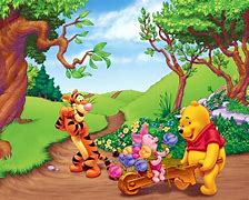 Image result for Winnie the Pooh Having Fun