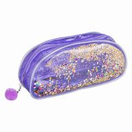 Image result for Glitter Water Pencil Case