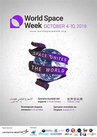 Image result for World Space Week Poster