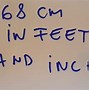 Image result for 168 Cm in Feet