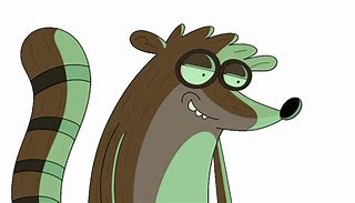 Image result for Rigby Please Meme