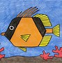Image result for Tropical Fish Clip Art Black and White