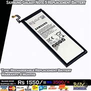 Image result for Galaxy Note 5 Replacement Battery