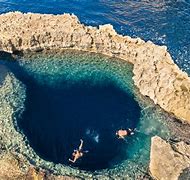 Image result for Blue Hole Gozo Malta