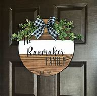 Image result for Front Door Signs for Home