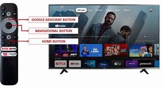 Image result for TCL 400 TV Button Layout