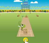 Image result for Google Doodle Cricket Game