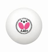 Image result for Butterfly Table Tennis Balls