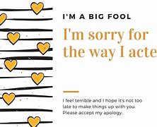 Image result for Apology Card