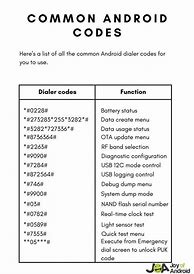 Image result for Samsung Dial Codes
