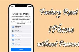 Image result for How to Factory Reset iPhone without Passcode