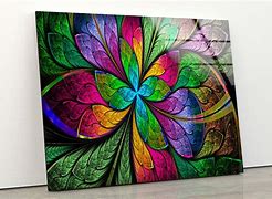 Image result for Modern Tempered Glass Wall Art