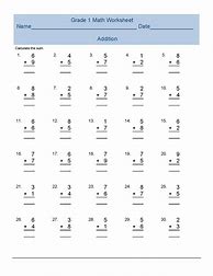 Image result for 1st Grade Math Worksheets Printable