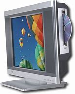 Image result for Toshiba 15 Inch VHS DVD Conmbo TV