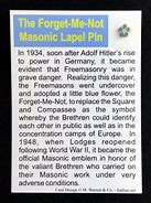 Image result for Masonic Forget Me Not Poem