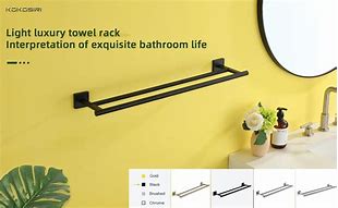 Image result for Hand Towel Holder On Wall