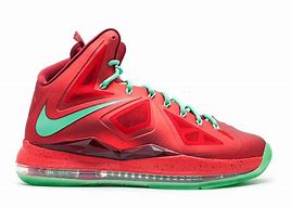 Image result for LeBron 10 Red