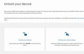 Image result for AT&T Device Unlock Portal