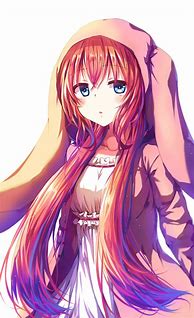 Image result for Anime Girl with Red Hair and Blue Eyes