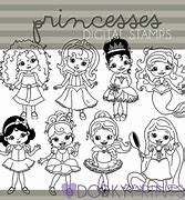 Image result for Princess Template Black and White