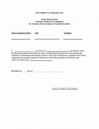 Image result for Sample Certificate of Incumbency Template for Corporation Sole Owner