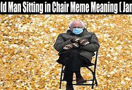 Image result for Man Sitting in Plastic Chair Meme