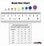 Image result for Bead Size Chart