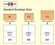 Image result for Mailing Envelopes Sizes