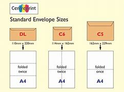 Image result for Commercial Envelope Sizes