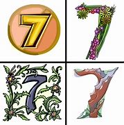 Image result for 7s Word Art
