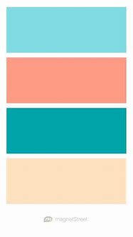 Image result for Turquoise and Peach Color Scheme