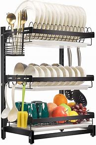 Image result for Sink Dish Drying Rack