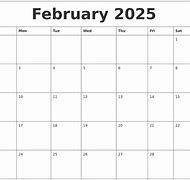 Image result for February 2025 Calendar Printable Free
