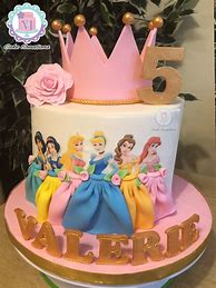 Image result for Disney Princess Birthday Cake Buttercream