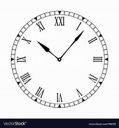 Image result for Black and White Clock for a Fax Sheet