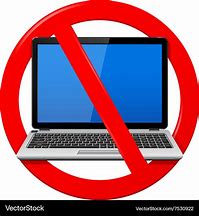 Image result for No Laptop Clip Art