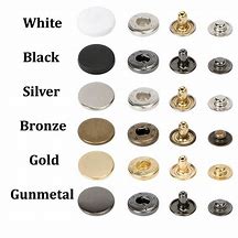 Image result for Heavy Duty Button Snaps