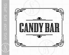 Image result for Candy Bar SVG Black and White