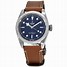 Image result for Blue Dial Watch Leather Strap