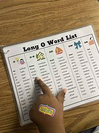 Image result for Long O Words for Kids