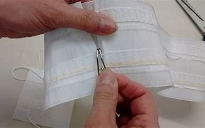 Image result for Curtain Tape for Hooks