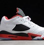 Image result for Jordan 5 Retro Low Fire Red